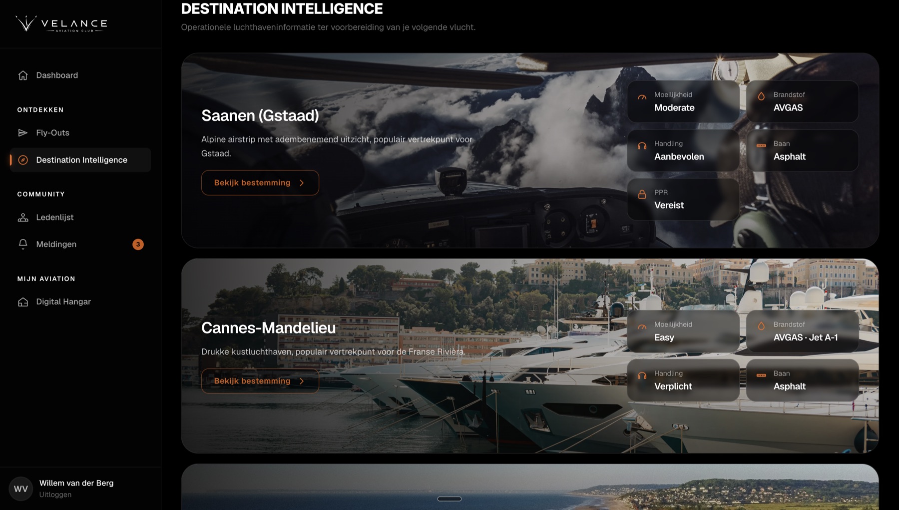 Destination Intelligence met luchthavengegevens en praktische bestemmingsinformatie